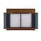 Fireplace Glass Doors Clairmont Medium Heritage Brass CM-3011HE - alternate 3